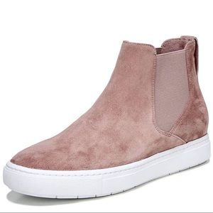 Vince Newlyn High Top Suede Sneakers